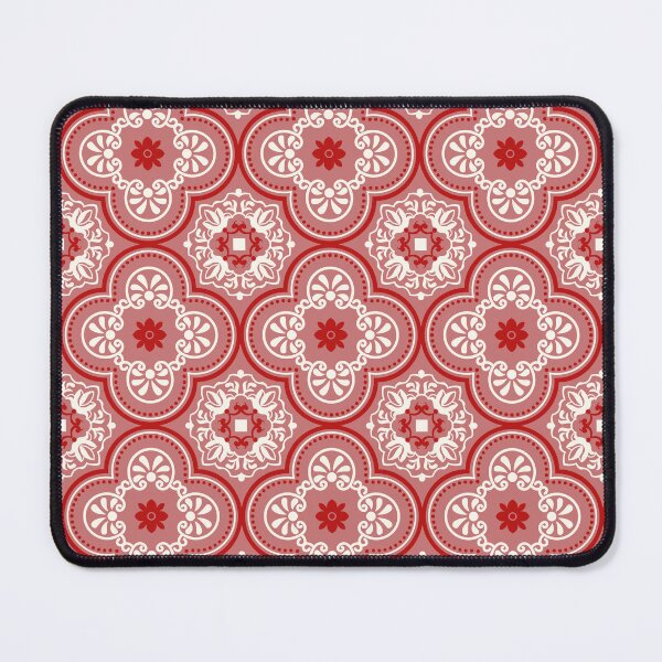Item preview, Cherry Red Moroccan Style Pattern designed and sold by TwylaRaeDesigns.