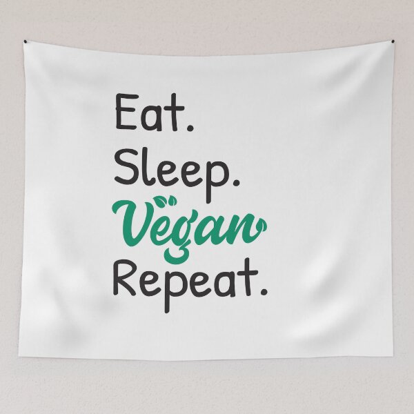 Item preview, Eat,Sleep,Vegan,Repeat, Vegan Diet designed and sold by Islanr.