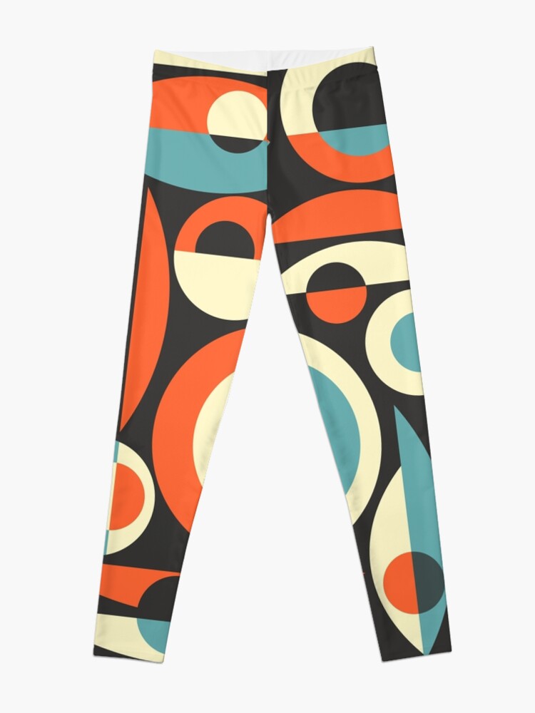 Alternate view of Retro Eames Era Pisces Leggings