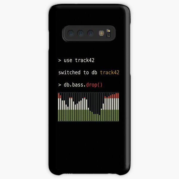 db.bass.drop() - DJing in mongoDB Samsung Galaxy Snap Case