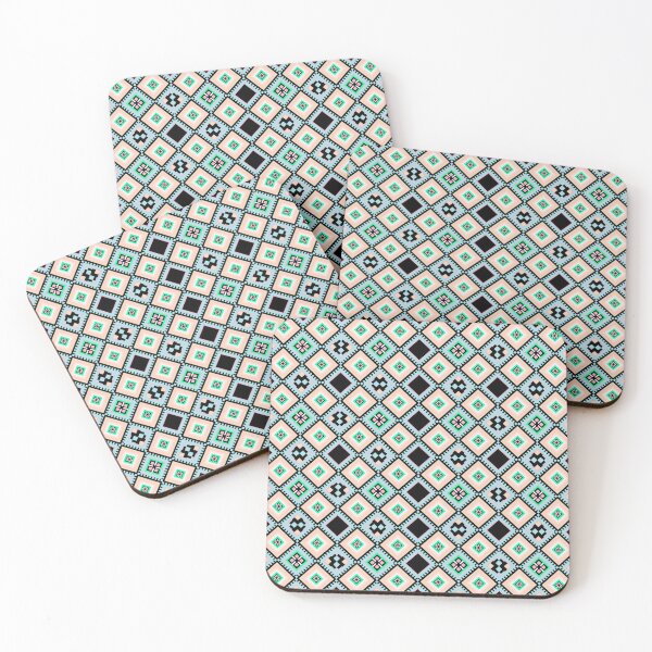 Artikelvorschau, Das Eco Green Square im nahtlosen Muster entworfen und verkauft von MyMemoriesArts.