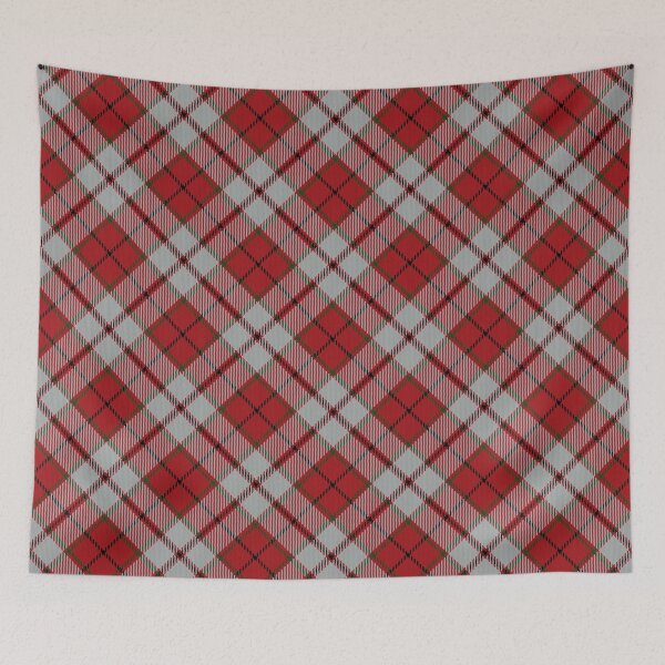 Item preview, Cameron Hose Cross Tartan Pattern designed and sold by 89BLACK.