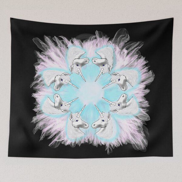 Item preview, Unicornios resplandecientes designed and sold by Nicole Kiefer.