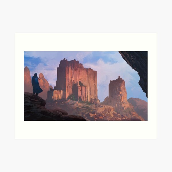 "Pillars of the sun" Art Print by tohad Redbubble