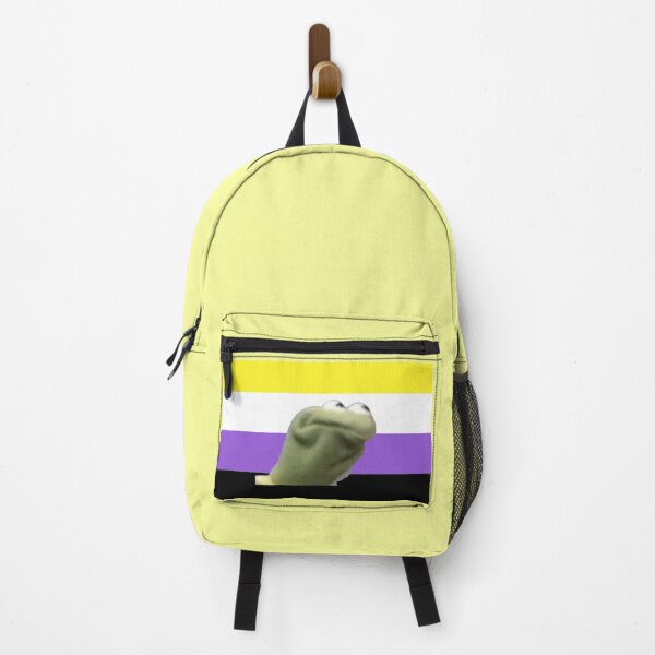 Item preview, Kermit the Frog Nonbinary Flag designed and sold by Charlie Draws.