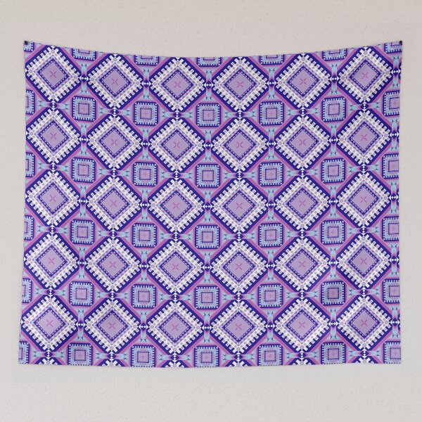 Item preview, Neon and Dot Square Design in Seamless Pattern designed and sold by MyMemoriesArts.
