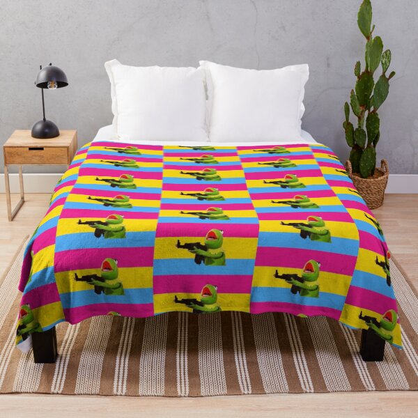 Item preview, Kermit the Frog Pansexual Flag designed and sold by Charlie Draws.