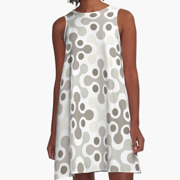 Retro 60s Pattern 13 A-Line Dress