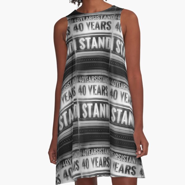 Item preview, #40YearsIStand - Inkster B&W designed and sold by kinkatstyle.