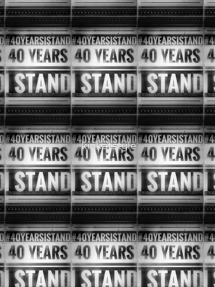 Thumbnail 4 of 4, A-Line Dress, #40YearsIStand - Inkster B&W designed and sold by kinkatstyle.