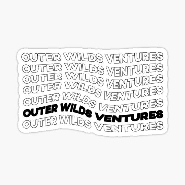 Outer Wilds Ventures Sticker - Sticker Graphic - Auto, Wall, Laptop, Cell,  Truck Sticker for Windows, Cars, Trucks 