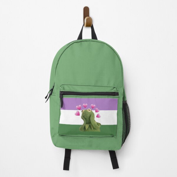 Item preview, Kermit the Frog Genderqueer Pride Flag designed and sold by Charlie Draws.