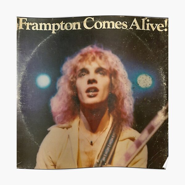 Peter Frampton Classic Rock Band Wall Art Poster Album Cover Frampton ...