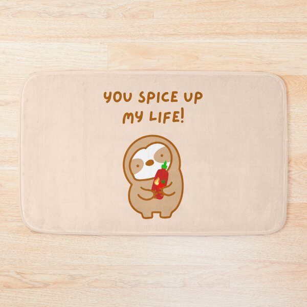 Item preview, You Spice Up My Life Hot Sauce Sloth  designed and sold by theslothinme.