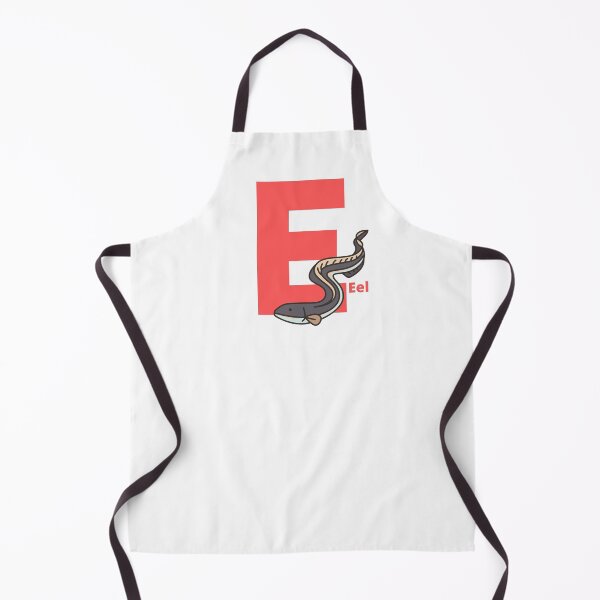 Item preview, E for Eel - Alphabet and Animals designed and sold by CherieTree.