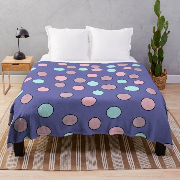 Item preview, Veri Peri Polka-dot Textile Pattern designed and sold by SoniasArtwork.
