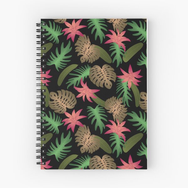 Item preview, Tropical Pattern 2 (Black Background) designed and sold by Shanman-Art.
