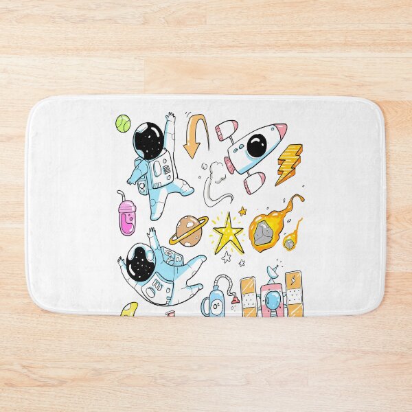 Item preview, Cartoon carefree spaceman designed and sold by The-Corner-Five.