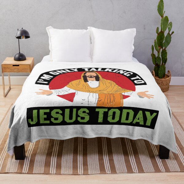 Item preview, I'm Only Talking to Jesus Today designed and sold by hardscuffle.