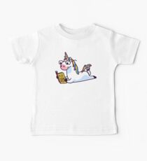 Unicorn Believe in Yourself Magically Fabulous II Baby Tee