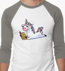 Unicorn Believe in Yourself Magically Fabulous II Men's Baseball ¾ T-Shirt