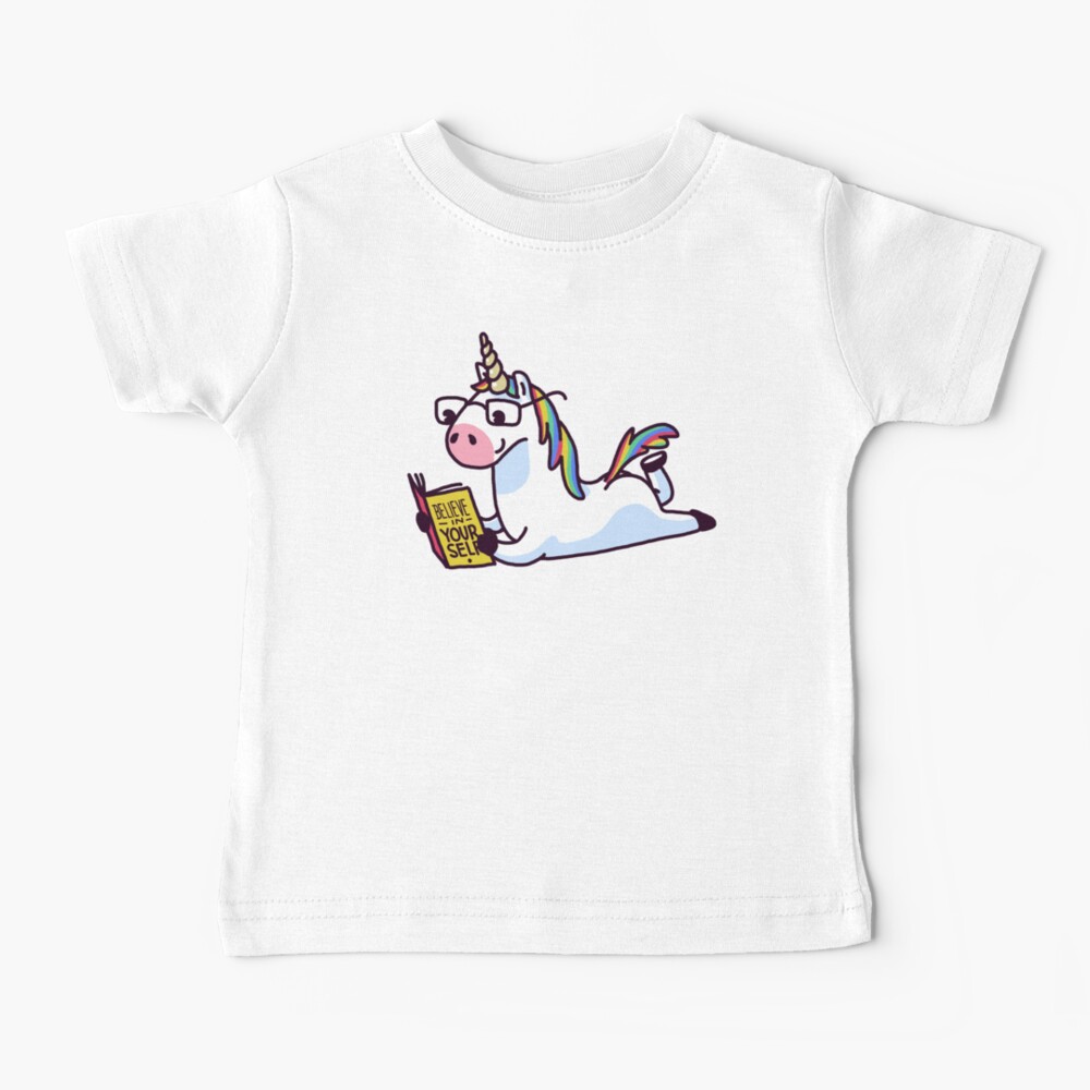 Unicorn Believe in Yourself Magically Fabulous II Baby T-Shirt