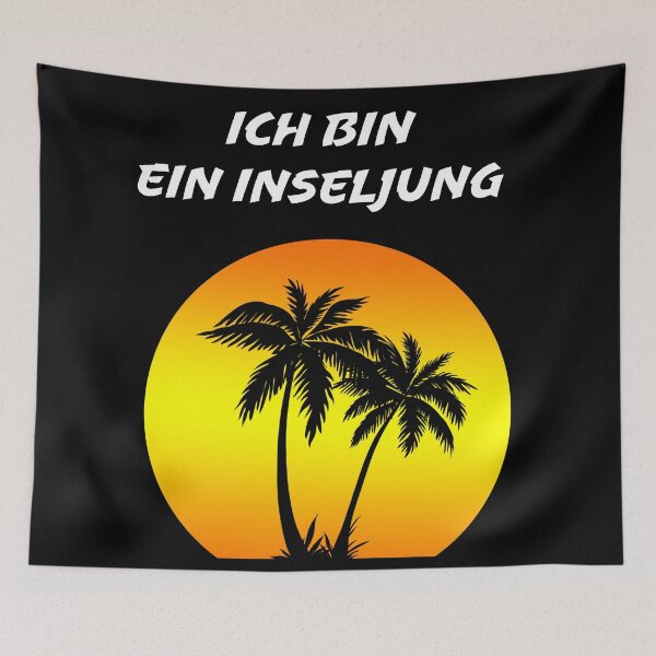 Item preview, ich bin ein inseljung designed and sold by KMGraphics99.
