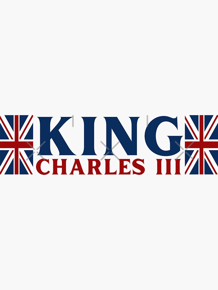 King Charles III, Union Jack Flags by milldogstation