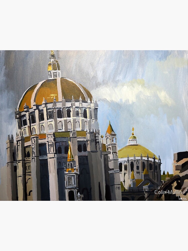 Thumbnail 3 of 3, Art Print, Church Under The Tree designed and sold by Colin Mullin.