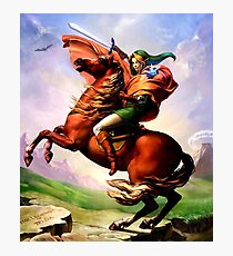Zelda & Epona Photographic Print
