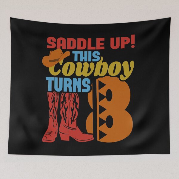 Item preview, Boys 8 Year Old Birthday Party This Cowboy Turns 8 Today design designed and sold by Merchking1.