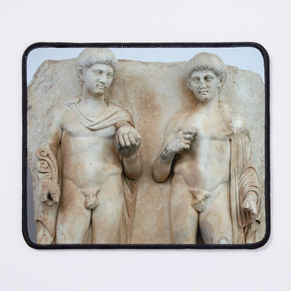 Item preview, Two Princes Roman Sebasteion Relief Sculpture   designed and sold by taiche.