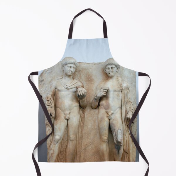 Item preview, Two Princes Roman Sebasteion Relief Sculpture designed and sold by taiche.