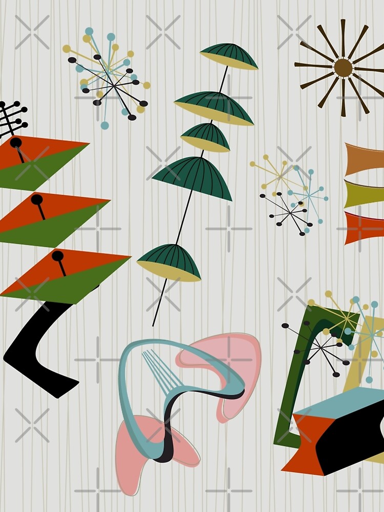 Retro Eames-Era Atomic Inspired by Makanahele