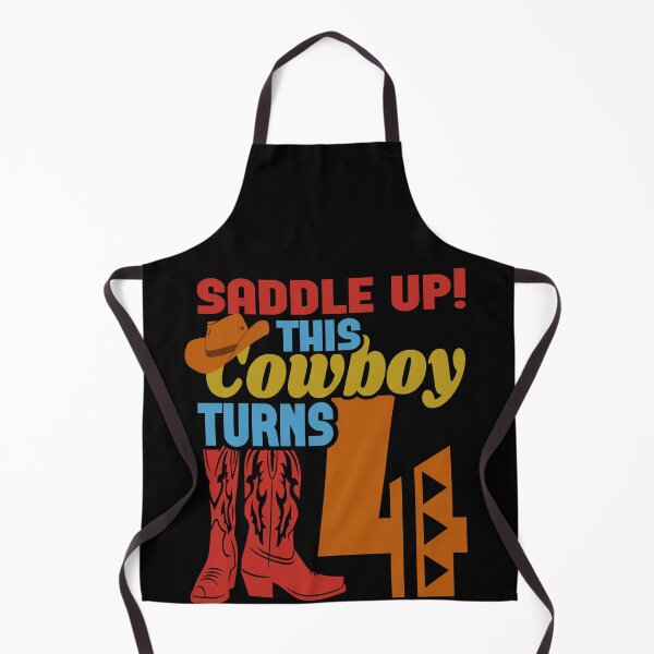 Item preview, Boys 4 Year Old Birthday Party This Cowboy Turns 4 Today design designed and sold by Merchking1.