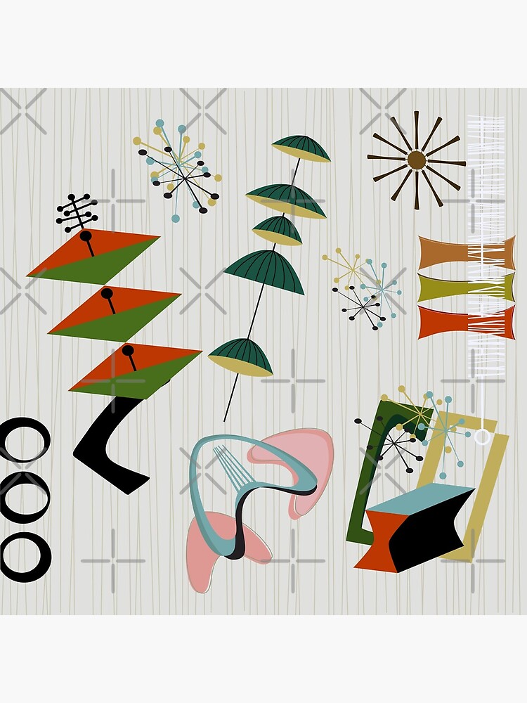 Retro Eames-Era Atomic Inspired by Makanahele