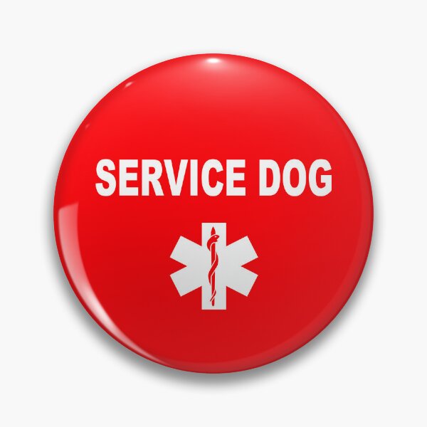 Item preview, Red Service Dog Bandana designed and sold by dgavisuals.