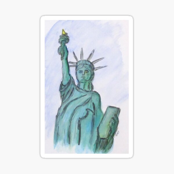 The Queen Of Liberty Sticker