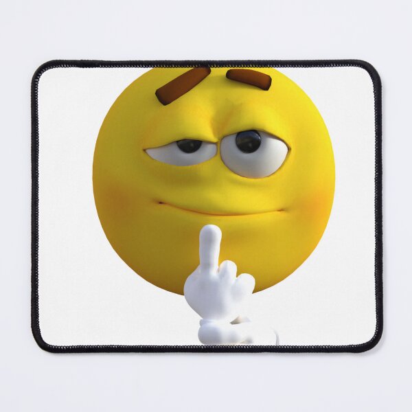 Artikelvorschau, Glückliches Emoji unhöflich entworfen und verkauft von SuperMerchMan.
