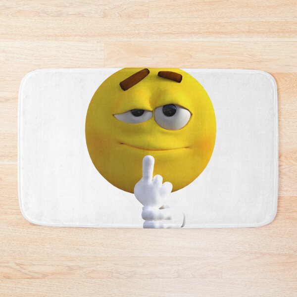 Item preview, Happy Emoji Rude designed and sold by SuperMerchMan.