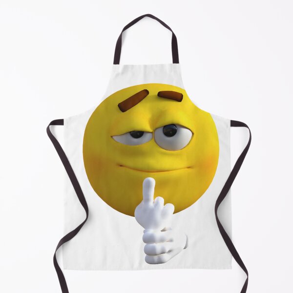 Artikelvorschau, Glückliches Emoji unhöflich entworfen und verkauft von SuperMerchMan.