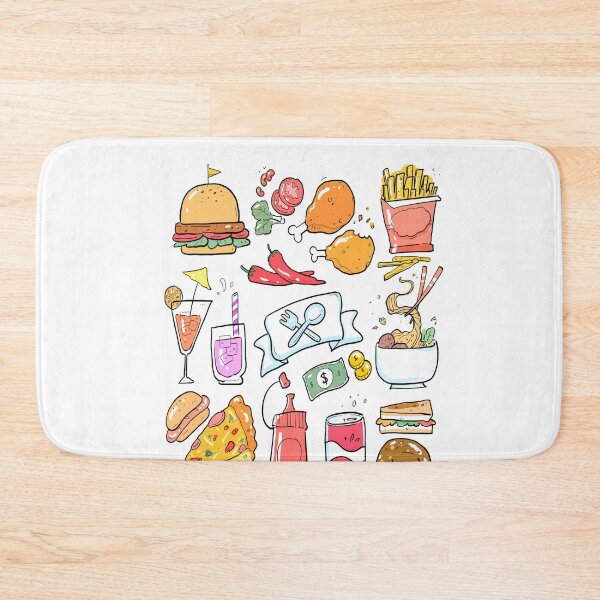 Item preview, Cartoon junk food designed and sold by The-Corner-Five.