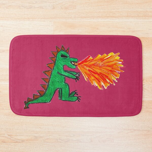 Item preview, Dragon, fire breathing dragon, crayon dragon,  designed and sold by Nostrathomas66.