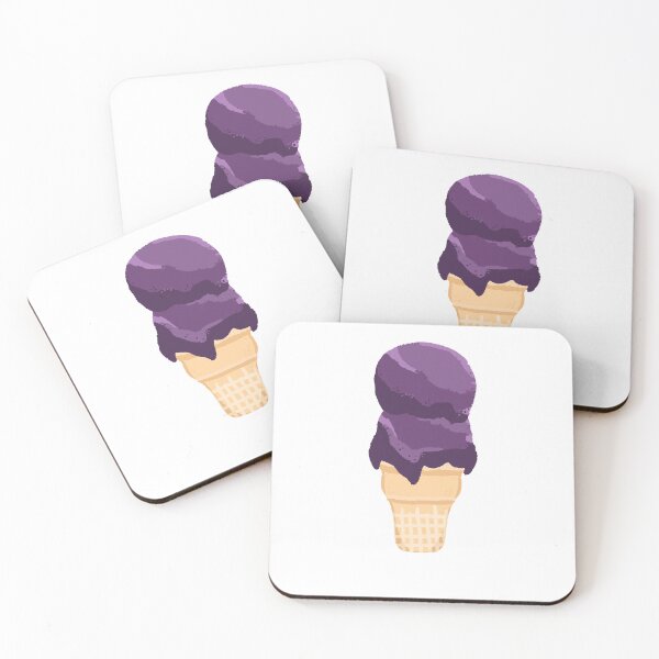 Item preview, Ube Ice Cream | Purple Ice Cream designed and sold by Kailaah.