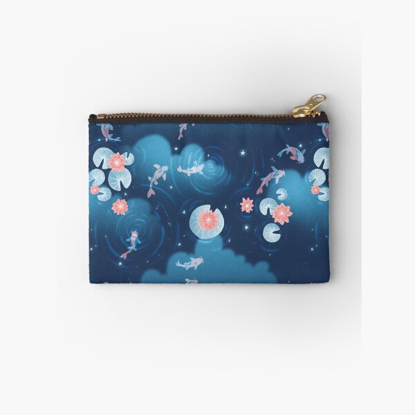Item preview, Koi pond - night designed and sold by hellocloudy.