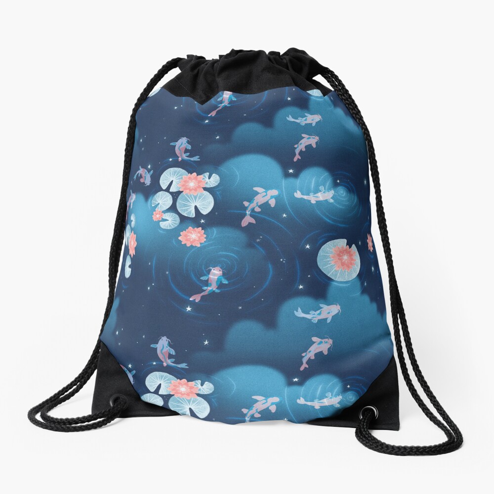 Aperçu de l'œuvre Sac à cordon créée et vendue par hellocloudy.