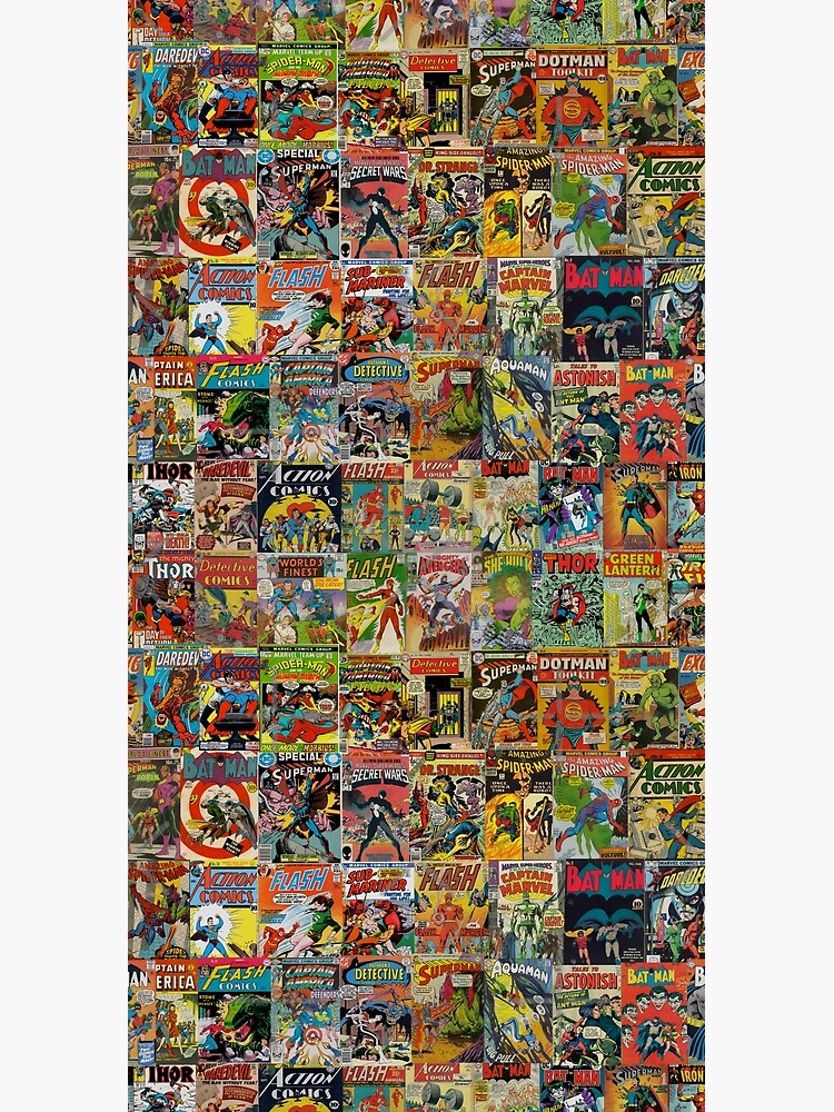 Vintage Comic Book Pattern by ScottSherwood