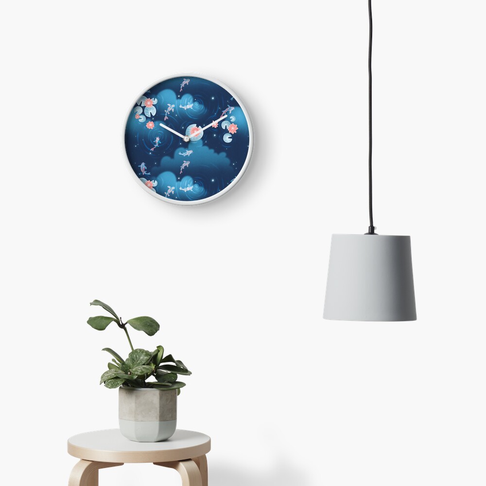 Aperçu de l'œuvre Horloge créée et vendue par hellocloudy.
