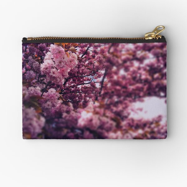 Cherry Tree Zipper Pouch