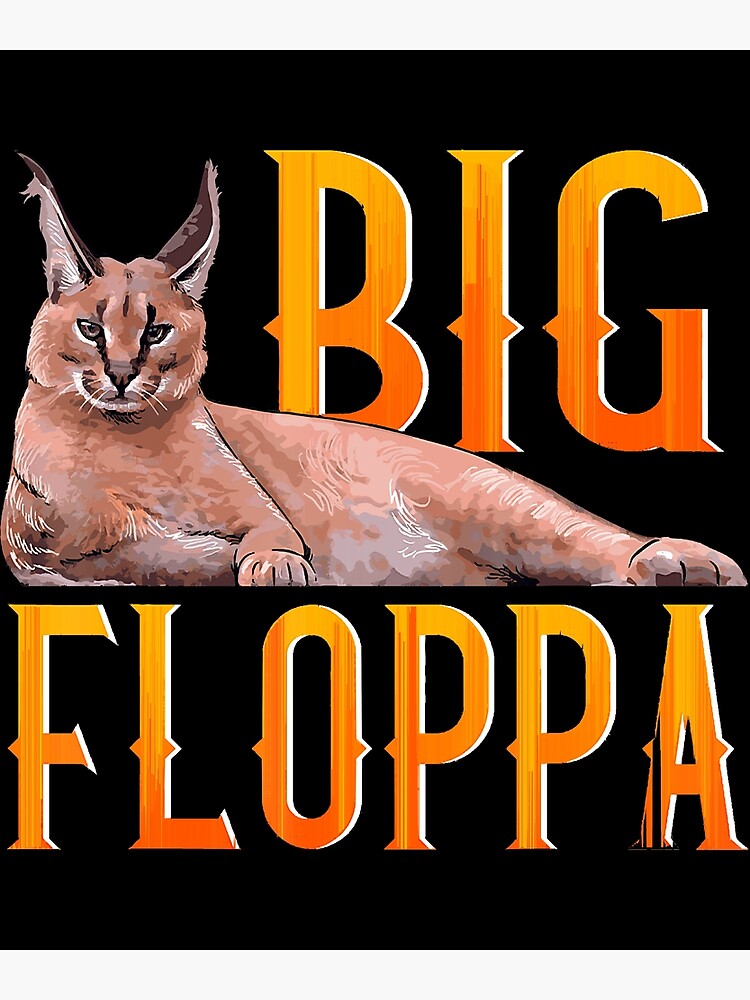 Drunk Floppa Meme Caracal Cat  Postcard for Sale by fomodesigns